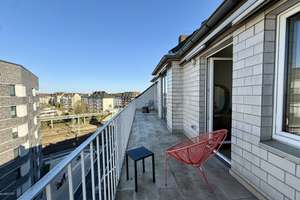 Provisionsfrei  /  Luxus-Penthouse mit 2 Terrassen, Aufzug – kernsaniert + Einzelgarage optional – Gerresheimer Str. 65, 40211 Stadtmitte, Düsseldorf – Vorschaubild 7