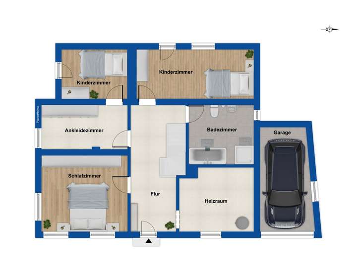 Grundriss Erdgeschoss 