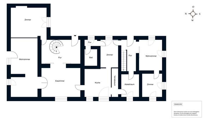 Erdgeschoss MFH Rhode