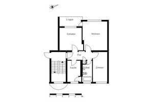 Ansprechende 3-Zimmer-Wohnung mit Balkon in zentraler Lage – Ramdohrstraße 28, 28205 Bremen – Vorschaubild 3