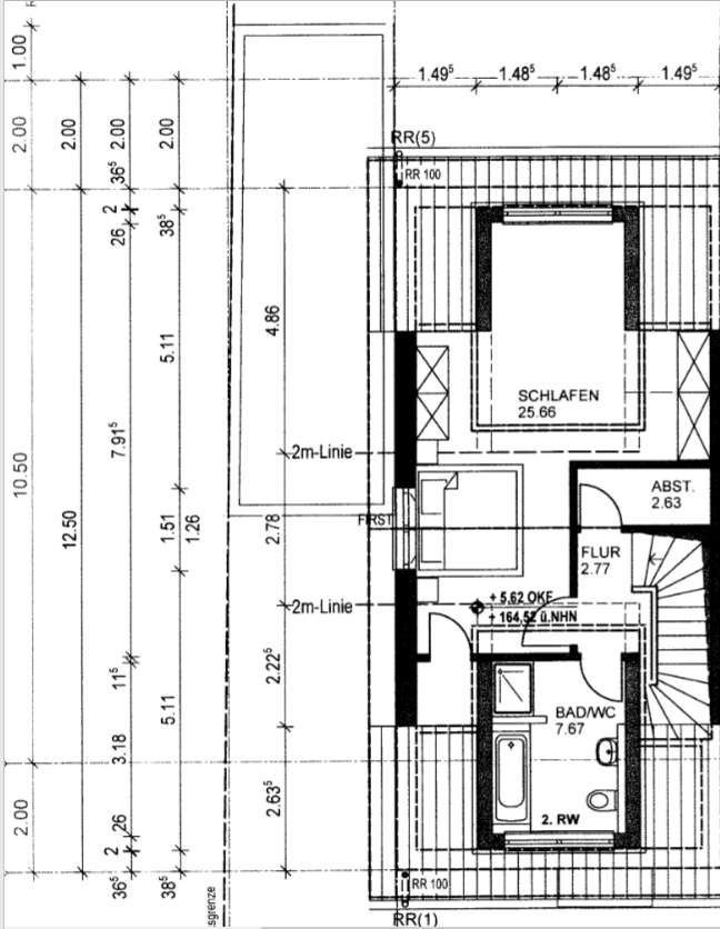 Grundriss Dachgeschoss