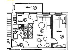 Wohnen in ruhiger Lage in Schloßchemnitz - mit Balkon! – Bergstraße 8, 9113 Schloßchemnitz, Chemnitz – Vorschaubild 2