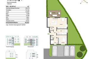 Die Grüne Idylle - Traumhafte Gartenwohnung in ruhiger und grüner Lage von Köln-Niehl – Die vollständige Adresse der Immobilie erhältst du vom Anbieter., 50735 Niehl, Köln – Vorschaubild 6