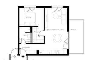 Luxuriöse vollmöblierte Designerwohnung in Harlaching mit Einbauküche und Balkon – Geiselgasteigstraße 100, 81545 Harlaching, München – Vorschaubild 18