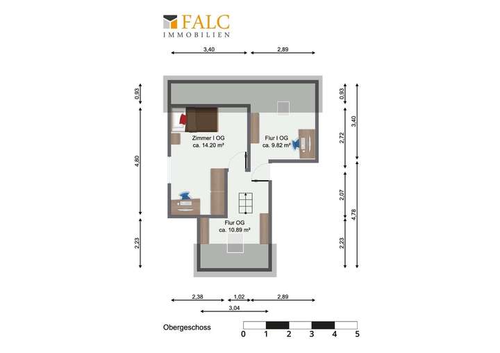 Grundriss Obergeschoss