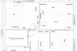 Gemütliche 3-Zi. EG-Wohnung mit Kaminofen und Garten in S-Möhringen-Nord – Bitzer Weg 3, 70567 Möhringen-Nord, Stuttgart – Vorschaubild 21