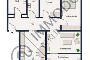 ⭐️ Erstbezug nach Sanierung – Moderne 3,5-Zi-Whg mit Balkon & Wintergarten, Kochinsel & Einbaumöbeln – 13409 Reinickendorf (Ortsteil), Berlin – Vorschaubild 17