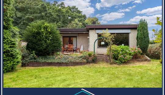 Bild von Bungalow mit Vollkeller auf herrlichem Grundstück in ruhigem Wohngebiet