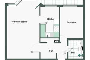 Lage, Lage, Lage: TOP renovierte 2-Zimmer-Wohnung – zur Gartenseite u. mit eigenem Stellplatz! – Die vollständige Adresse der Immobilie erhältst du vom Anbieter., 12163 Steglitz, Berlin – Vorschaubild 15