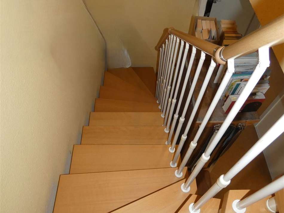 Treppe zum DG