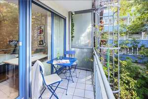 Möbliert: Neuwertig möbliert: Wohnung mit ruhiger Loggia – Die vollständige Adresse der Immobilie erhältst du vom Anbieter., 81541 Obergiesing, München – Vorschaubild 11