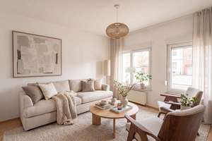 Sanierte 3-Zimmer Wohnung mit Loggia und Gartenmibenutzung