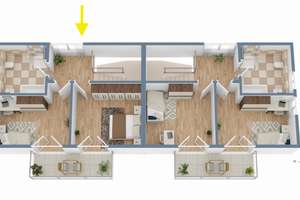 Platz für Ihre Familie: Neubau Doppelhaushälfte (Süd-West) zu vermieten – 83052 Bruckmühl – Vorschaubild 11
