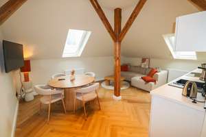 DESIGN-APARTMENT im Dachgeschoss – möbliert & sofort frei! – Die vollständige Adresse der Immobilie erhältst du vom Anbieter., 26122 Bahnhofsviertel, Oldenburg (Oldenburg) – Vorschaubild 3