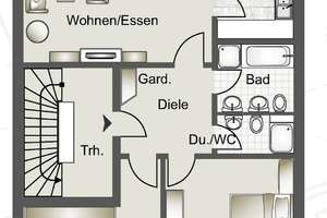 Solide  Kapitalanlage, strukturiert, teilbar
7 ETW in einem Haus. Flexibel für die Zukunft – Die vollständige Adresse der Immobilie erhältst du vom Anbieter., 53175 Friesdorf, Bonn – Vorschaubild 22