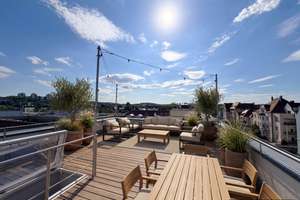 Dachgeschosswohnung im Denkmal-Ensemble – 4 Zimmer mit privater Dachterrasse
