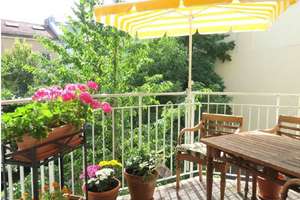 Nähe Gärtnerplatz: Möblierte 3,5 Zimmer Design. Wohnung mit Süd-West-Balkon, grüner Innenhof, Keller – Hans-Sachs-Str. 20, 80469 Glockenbach, München – Vorschaubild 2