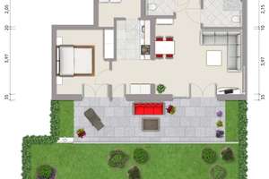WE 2 - Stilvolle Gartenwohnung mit Südterrasse! – Die vollständige Adresse der Immobilie erhältst du vom Anbieter., 40627 Unterbach, Düsseldorf – Vorschaubild 6