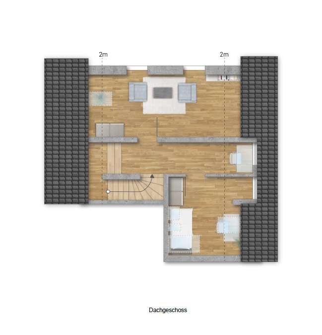 Grundriss Dachgeschoss