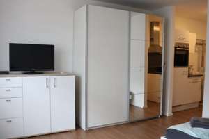Möbliertes 1-Zimmer-Apartment in Stuttgart-Mitte – bezugsfrei ab sofort – Die vollständige Adresse der Immobilie erhältst du vom Anbieter., 70182 Heusteigviertel, Stuttgart – Vorschaubild 2