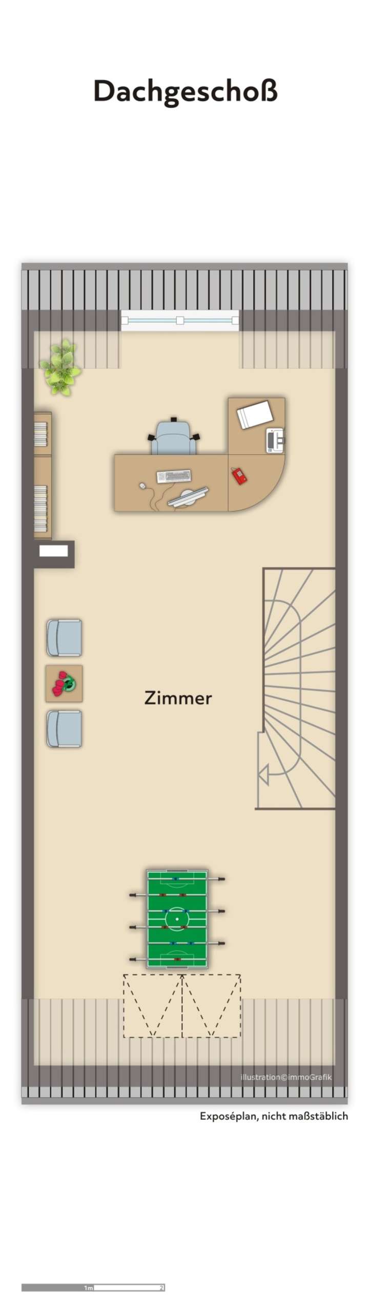 Grundriss Dachgeschoß