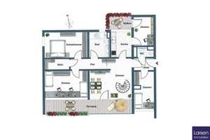 Großzügige 5-Zimmer-Maisonette-Wohnung mit Balkon und Dachterrasse in zentraler Lage – Die vollständige Adresse der Immobilie erhältst du vom Anbieter., 93051 Großprüfening-Dechbetten-Königswiesen, Regensburg – Vorschaubild 10