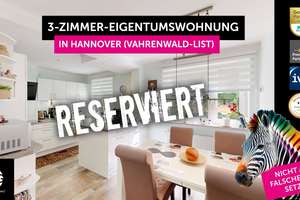 Sanierte Erdgeschosswohnung mit Balkon in gefragter Wohnlage von Hannover Vahrenwald-List
