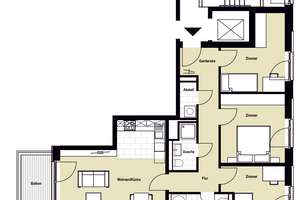 Großzügige 4-Zimmerwohnung mit Balkon im schönen Ottensen – Antonia-Kozlova-Straße 9a, 22763 Ottensen, Hamburg – Vorschaubild 7