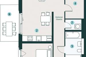 Attraktive 3-Zimmer-Wohnung in der Dresdner Innenstadt – Schützenplatz 8, 1067 Wilsdruffer Vorstadt/Seevorstadt-West, Dresden – Vorschaubild 2