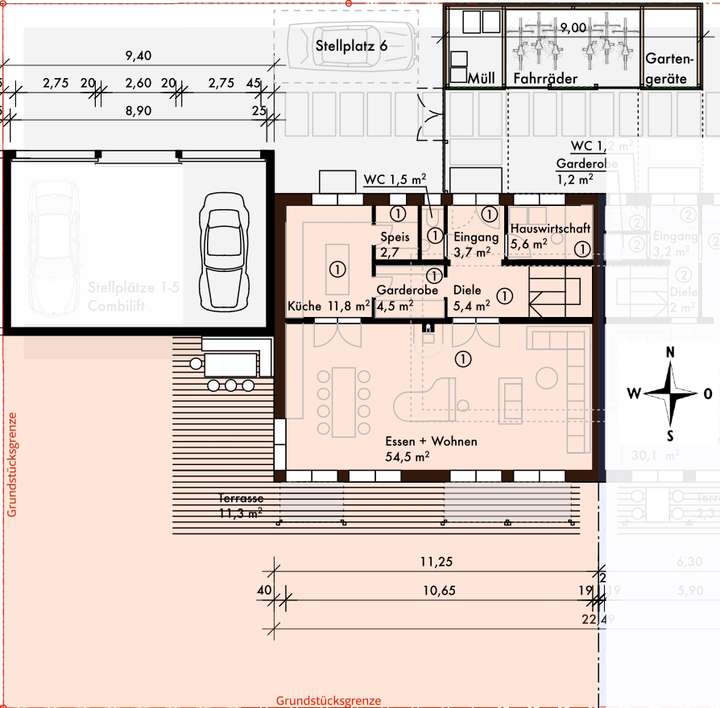Grundriss Erdgeschoss