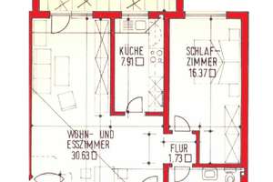 Gemütliche Wohnung mit eigenem Garten in schöner Lage von Trier-Ruwer
mit viel Grün – Die vollständige Adresse der Immobilie erhältst du vom Anbieter., 54292 Ruwer/Eitelsbach, Trier – Vorschaubild 3