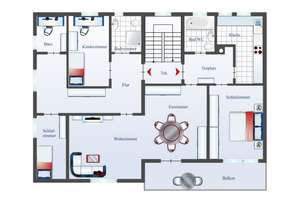 Hochwertig renovierte 5,5-Zimmer-Wohnung mit Balkon in grüner Umgebung (Stuttgart-Zuffenhausen) – 70439 Zuffenhausen-Frauensteg, Stuttgart – Vorschaubild 26