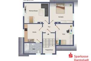 Freies Dreifamilienhaus mit Garage in beliebter Lage – Die vollständige Adresse der Immobilie erhältst du vom Anbieter., 64372 Ober-Ramstadt – Vorschaubild 5