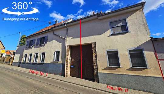 Bild von Top Immobilienpaket mit 2 Häuser, Garten und großem Hof