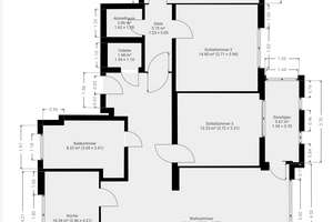 Stilvoll geschnittene Wohnung mit verglaster Loggia, nahe Ringpark, im Herzen Würzburgs – 97072 Sanderau, Würzburg – Vorschaubild 11