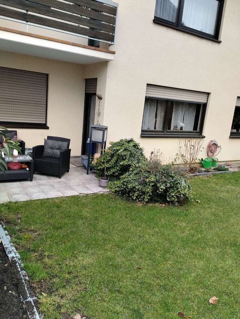 Immobilie in Nierstein - Gemütliche Gartenwohnung mit sonniger Terrasse und sehr gutem Schnitt in schöner Lage von Nierstein! - Bild 1