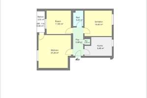 Tolle 3-Zimmerwohnung in Wambel – Platanenweg 3, 44143 Wambel, Dortmund – Vorschaubild 5
