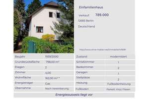 Provisionsfreies Einfamilienhaus - kernsaniert + Neubau-OG (2000), 800 m² Garten, Kamin, ruhige Lage – Die vollständige Adresse der Immobilie erhältst du vom Anbieter., 12683 Biesdorf, Berlin – Vorschaubild 36