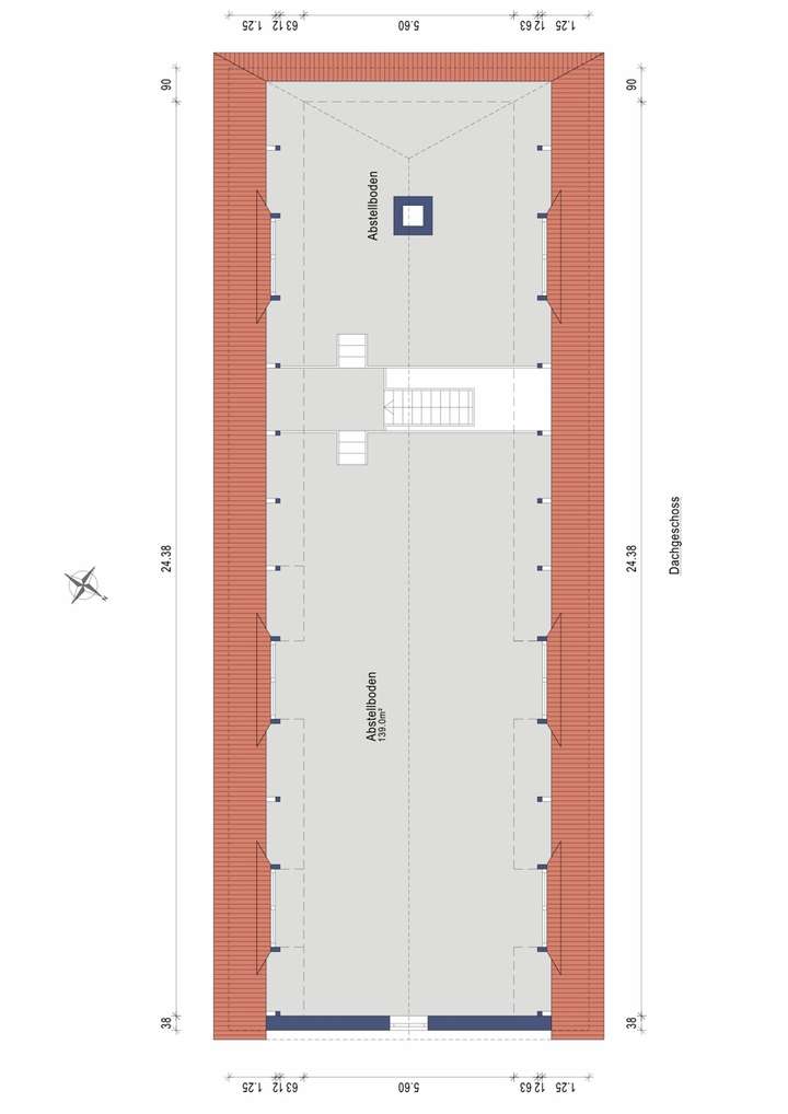 Reetdachhaus-Nebengebäude Dach