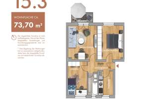 *** 3 Raum Wohnung I 02/26 I ruhige Lage  I kleine Oase I Nähe zum Cossi ***  – Anton-Zickmantel-Str. 15, 4249 Großzschocher, Leipzig – Vorschaubild 12