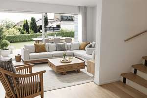 NEUBAU - geräumiges Reihenmittelhaus - modern, effizient,  mit Wärmepumpe – Die vollständige Adresse der Immobilie erhältst du vom Anbieter., 89547 Gerstetten – Vorschaubild 2