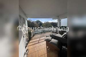 Tauschwohnung: Helle Alsterwohnung mit riesigem Balkon und Stellplatz
