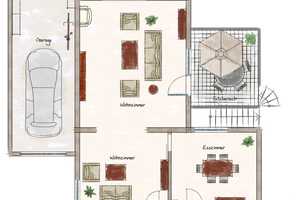 *Großzügiges Einfamilienhaus mit Garten, Sonnenterrasse & großer Garage* – Rheinisch-Bergischer Kreis – Vorschaubild 8