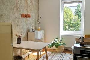 Komplett Möbliert - Ruhige 2-Zi Altbau-Wohnung im Martinsviertel (All Inklusive) – Pankratiusstr. 44, 64289 Darmstadt-Nord, Darmstadt – Vorschaubild 2