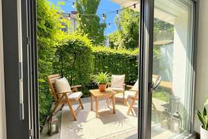 Exklusives Wohnen im Grünen: 2-Zimmer-Wohnung mit eigener Terrasse im Herzen von München-Lehel – Die vollständige Adresse der Immobilie erhältst du vom Anbieter., 80538 Englischer Garten, München – Vorschaubild 8
