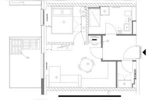 Tauschwohnung: 50 m² kompakter Luxus – Die vollständige Adresse der Immobilie erhältst du vom Anbieter., 18146 Dierkow-Neu, Rostock – Vorschaubild 2