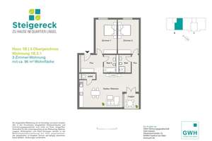 antaris Immobilien GmbH ** 3-Raum-Wohnung am Steigereck – Großzügiges Wohnen mit zwei Bädern ** – Die vollständige Adresse der Immobilie erhältst du vom Anbieter., 99096 Löbervorstadt, Erfurt – Vorschaubild 11