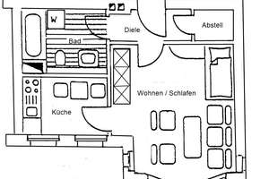 KOMFORTABLE SINGLE-WOHNUNG IN RUHIGER LAGE IM GRÜNDERZEITVIERTEL AM KAßBERG! – Die vollständige Adresse der Immobilie erhältst du vom Anbieter., 9112 Kaßberg, Chemnitz – Vorschaubild 9