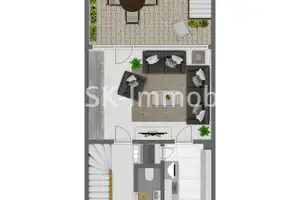 Frechen-Buschbell, Reihenmittelhaus mit Garage in familienfreundlicher Lage. – Rhein-Erft-Kreis – Vorschaubild 7