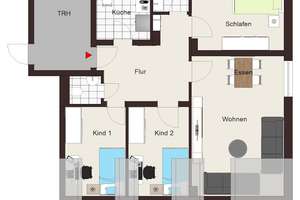 Tolle Familien-Wohnung – Becksiepenstr. 4, 45138 Huttrop, Essen – Vorschaubild 13